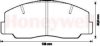 TOYOT 0446527060 Brake Pad Set, disc brake